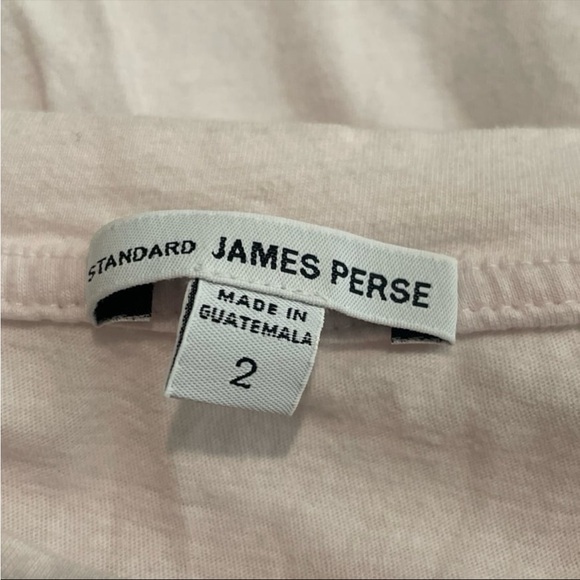 James Perse Soft Blush Tee - Picture 2 of 2